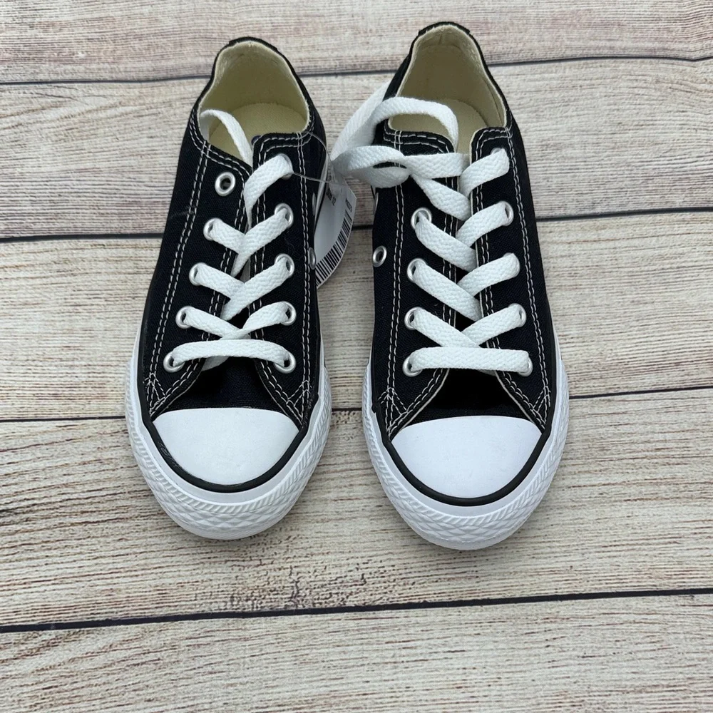 Converse Kids Black and White Sneakers